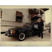 1983 Press Photo Mercedes Benz models 380 SL