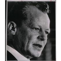 1965 Press Photo Willy Brandt/German Politician - RRX42537