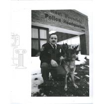 1992 Press Photo Larry Meisud Police Michigan Township