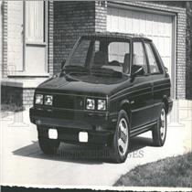 1984 Press Photo Renault AMC Encore GS Car Auto