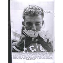 1959 Press Photo Ignor Petrenko Russian Athlete - RSC78037