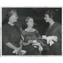 1958 Press Photo Mrs. William Leff Chicago Society - RSC10023