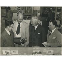 1946 Press Photo Raymond Firestone, Pres of Firestone Tire & Rubber Company