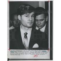 1969 Press Photo Killer Robert Erler on trial
