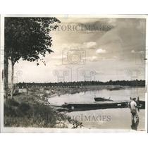 1939 Press Photo Lake Cadillac Causeway