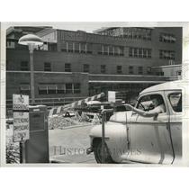 1955 Press Photo Children's Hospital Automated Parking