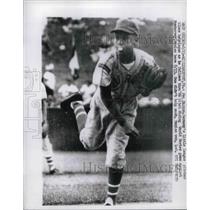 1961 Press Photo Joe Harmon Germany's little league pitcher Monterrey Mexico
