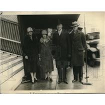 1923 Press Photo Mrs. H.L. Detrick, Mrs. Wilbur Sec Wilbur