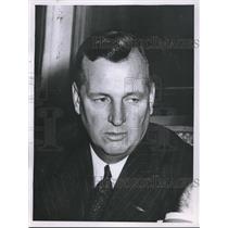 1956 Press Photo Mundy I Peale Pres of the Institute of Aeronautical Sciences