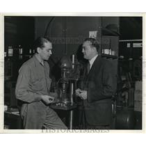 1943 Press Photo Tom Davis and Kelvin Kling.