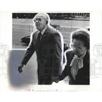 1983 Press Photo John Demjanjuk as he was entering Federal Court with wife