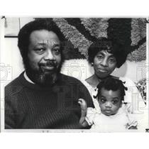 1983 Press Photo Leroy, Doris Adams & granddaughter Joye Darlene