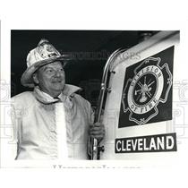 1990 Media Photo William B. Barey Fire chief