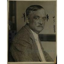 1919 Press Photo Glenn E. Plumb, lawyer who proposed the railway "Plumb plan".