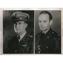 1938 Press Photo US Army aviators killed, Lt Paul Gowen, Lt Ken Crosher