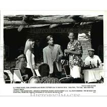 1996 Press Photo Rene Russo Don Johnson Kevin Costner in Tin Cup