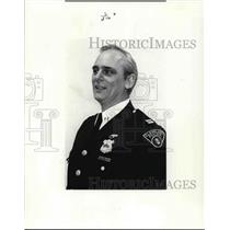 1986 Press Photo Police captain Michael A. Janero