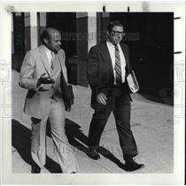 1983 Press Photo Patrolman James Copeland and Carmen Marino Asst co, prosecutor