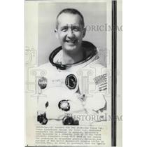 1971 Press Photo Col James A. McDivitt first US astronaut promoted to General