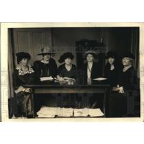 1922 Press Photo Natl League if Women Voters,McLintock,Haiford,Park, Stewart