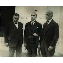 1924 Press Photo Cong.H.W.Watson,C.D.Xanthropoulos and Jean Coundourillic
