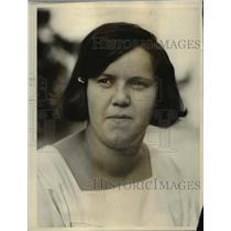 1926 Press Photo Mrs Kathryn Brown witness in case vs dad Rev William Eldridge