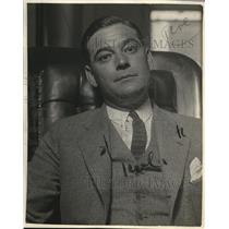1923 Press Photo of James P. Costello. - nee13208