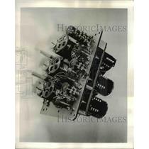 1959 Press Photo Bowmar Instrument Corp gears for X-15 controls - nee17022