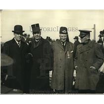 1923 Press Photo Imperial Potentate Conrad V Dikeran and General Lejoune