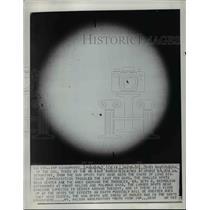 1952 Press Photo Photograph of Sun Taken with Tower Telescope Pasadena Californi