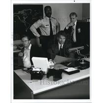 Press Photo Harry Hamlin John Savage Carl Weathers in Tom Clancy's OP Center