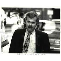 1986 Press Photo Donald J. Wheeler Agent for Office of Labor Racketeering