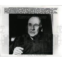 1969 Press Photo US District Judge Stanley Weigel declares unconstitutional