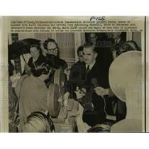 1966 Press Photo Herbert Bowden,British Commonwealth Sec.arrival in Rhodesia.