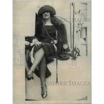 1924 Press Photo Miss Edith Bobe Victim of New York Jewel Robbery  - nee60901