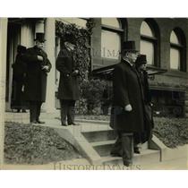1924 Press Photo Chief Justice & Mrs William Taft & Former Justice Pitney