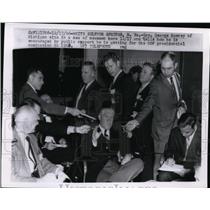 1966 Press Photo Michigan Gov George Romney GOP Presidential nomination