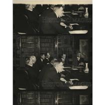 1922 Press Photo Boneur Law Cabinet members at a meeting - nee83085