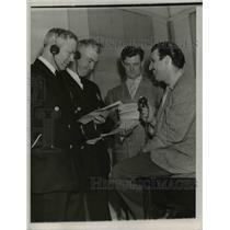 1941 Press Photo Augustus Foley, Frank Fields, pat Lynch and Nicki Burnett