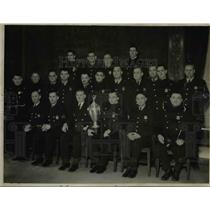 1938 Press Photo Policemen groups Sgt. P McNeeley, Sgt McArthur, Capt C Burnett