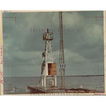1974 Press Photo The solar power tower in NASA Lewis Research Center - cva78494