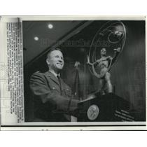 1966 Wire Photo Astronaut Edward H.White awarded the Gen.Thomas White Trophy.