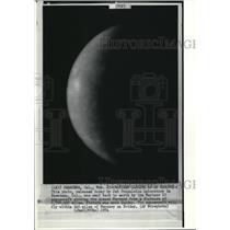 1974 Wire Photo The picture of Mercury taken by the Mariner 10 - cvw09198