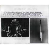 1969 Press Photo Russian launched an unmanned Earth Satellite Intercosmos I