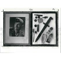 1991 Press Photo Army Lt.Lonnie Holloway portrait with his four Decades