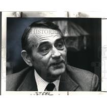 1981 Press Photo Ex Judge Robert Steele - cva18222