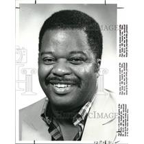 1988 Press Photo John Hutton, Pres. of Black Shieldclub Cleveland Police Dept.