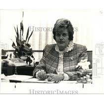 1982 Press Photo Nancy L. Graf Welfare Department Leader - cva12983