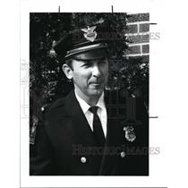 1989 Press Photo Gary Fink, New Eastlake Police Chief - cva17895