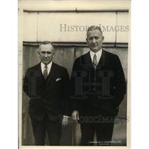 1926 Press Photo Frank Gorman & NH Fulwell of Pepper Fisher campaign